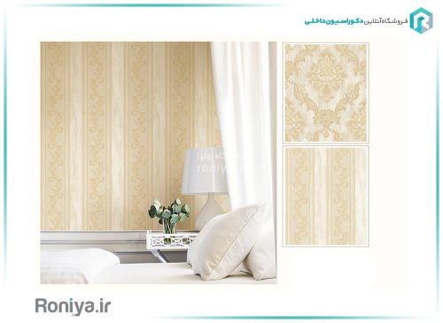 کاغذ دیواری طرح جدید کلاسیک کد 88018