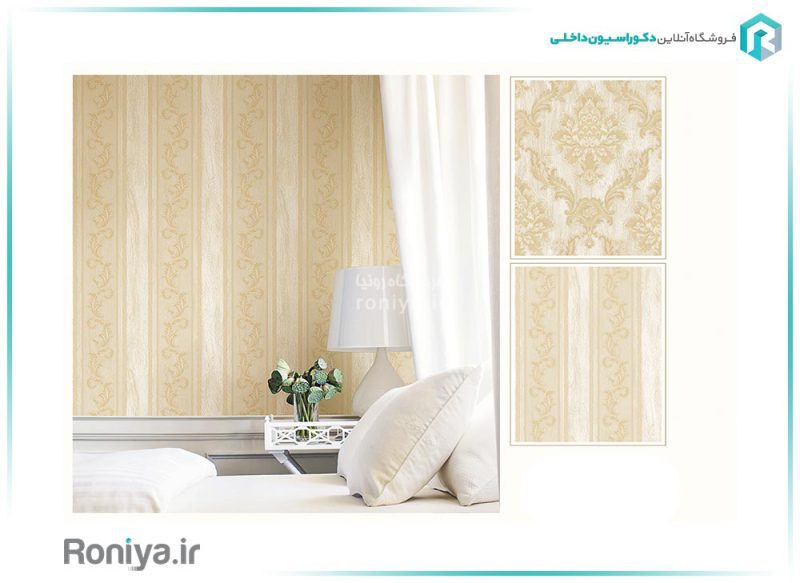 کاغذ دیواری طرح جدید کلاسیک کد 88018 3 کاغذ دیواری طرح جدید کلاسیک کد 88018