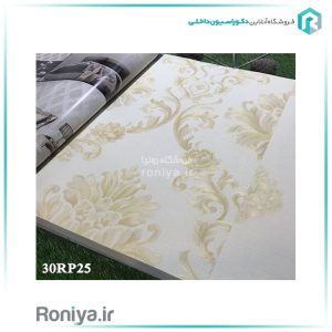 کاغذدیواری داماسک زمینه روشنCode-30RP25