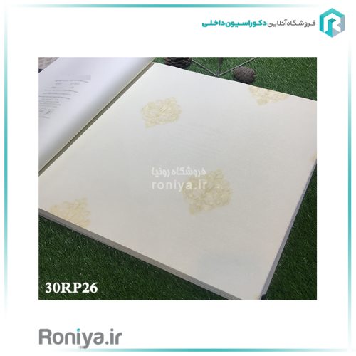 کاغذدیواری تک گل ریز داماسکCode-30RP26
