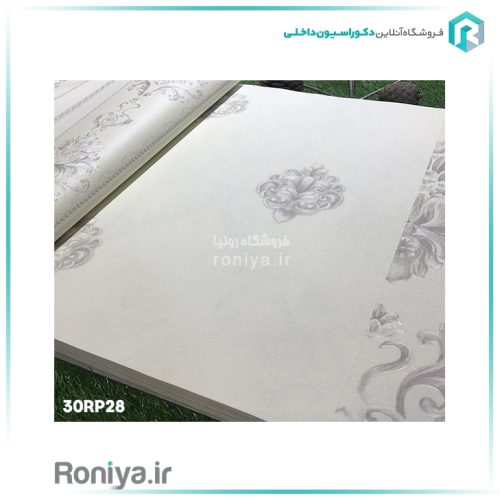 کاغذدیواری تک گل ریز داماسکCode-30RP26 2 کاغذدیواری تک گل ریز داماسکCode-30RP26