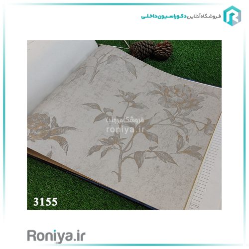کاغذ دیواری شاخه گل رزCode-3116-3151-3153-3155 2 کاغذ دیواری شاخه گل رزCode-3116-3151-3153-3155