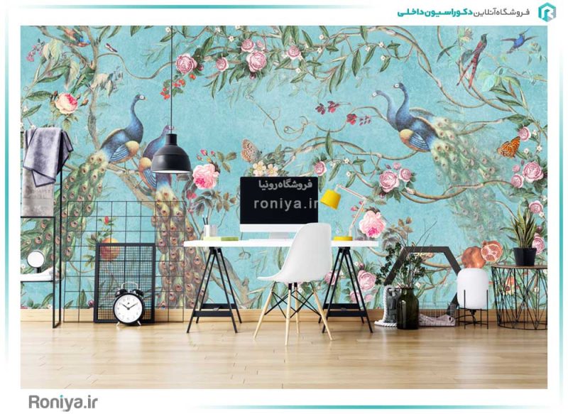 پوستر طاووس کد 3DF-023