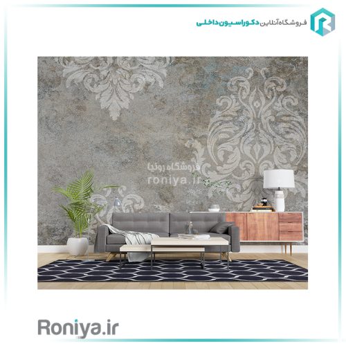 پوستر دیواری داماسک پتینهCode-D-111 2 پوستر دیواری داماسک پتینهCode-D-111