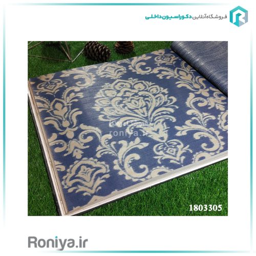 کاغذ دیواری طرح کلاسیک پذیراییCode-1803301-ta-05 2 کاغذ دیواری طرح کلاسیک پذیرایی