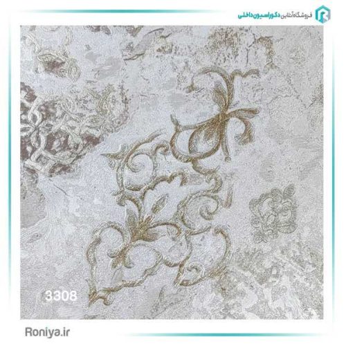 کاغذ دیواری نئوکلاسیک برجسته کد3311