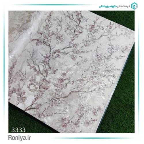 کاغذ دیواری گلدار اکلیلی کد 3325
