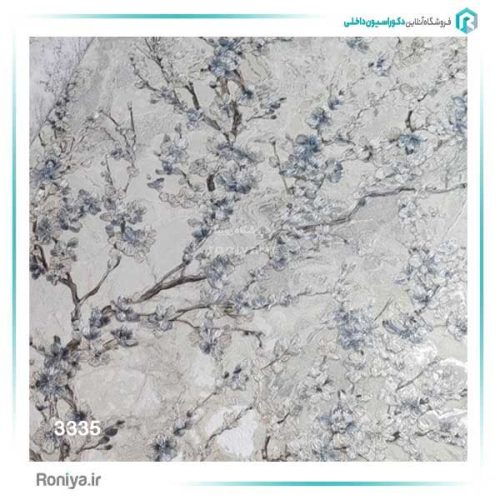 کاغذ دیواری گلدار اکلیلی کد 3325