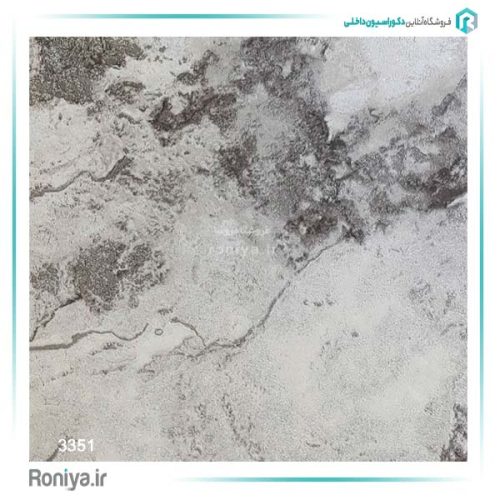 کاغذ دیواری طرح سنگ اکلیل دار کد 3351