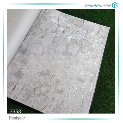 کاغذ دیواری رگه دار کد 3357 3 کاغذ دیواری رگه دار