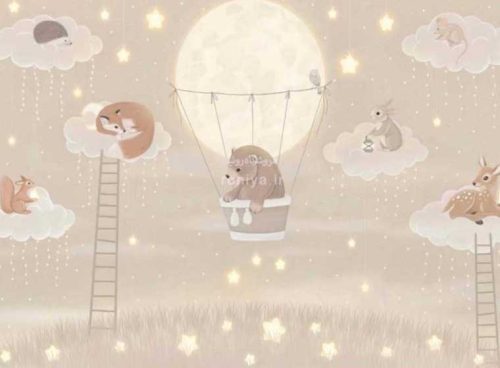 پوستر دیواری اتاق کودک کد CN-037 4 پوستر دیواری اتاق کودک کد CN-037