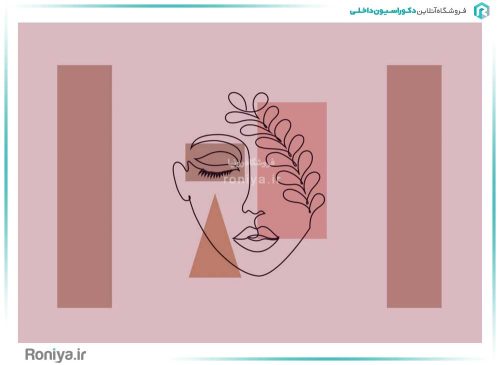 پوستر دیواری آرایشگاه زنانه کد FS-026