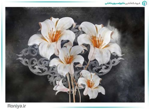 پوستر دیواری طبیعت طرح گل کد NT.177