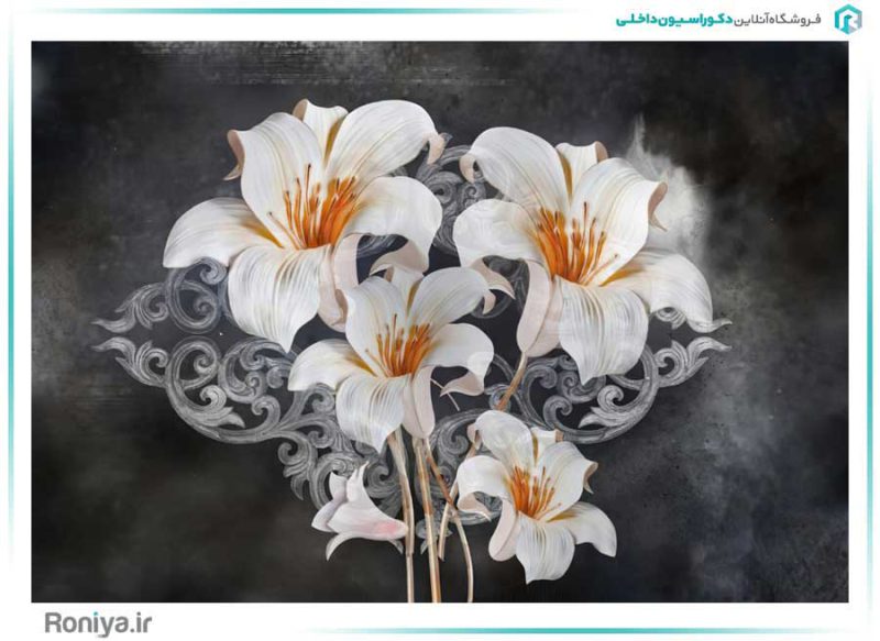 پوستر دیواری طبیعت طرح گل کد NT.177 2 پوستر دیواری طبیعت طرح گل کد NT.177