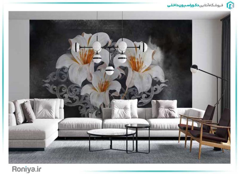 پوستر دیواری طبیعت طرح گل کد NT.177 3 پوستر دیواری طبیعت طرح گل کد NT.177