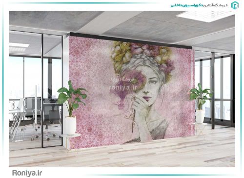 پوستر دیواری چهره زن کد Z14 3 پوستر دیواری چهره زن کد Z14