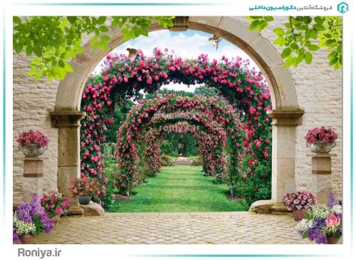 پوستر دیواری سه بعدی منظره کد AB-019 2 پوستر دیواری سه بعدی منظره کد AB-019