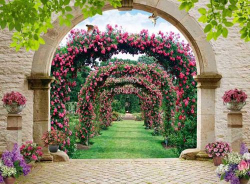 پوستر دیواری سه بعدی منظره کد AB-019 3 پوستر دیواری سه بعدی منظره کد AB-019