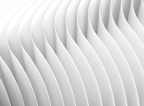 پوستر دیواری سه بعدی پره های سفید کد 3D-043 2 پوستر دیواری سه بعدی پره های سفید کد 3D-043