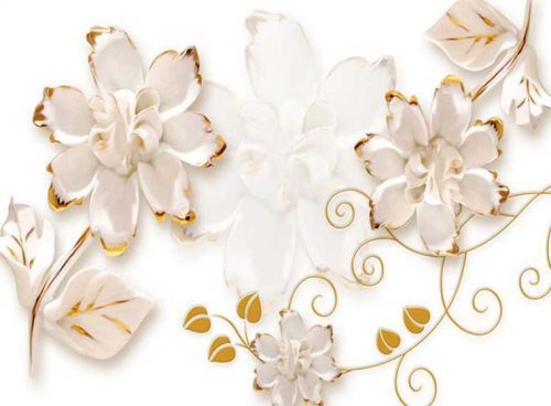 پوستر دیواری سه بعدی اطلس طلایی کد 3DF-066 2 پوستر دیواری سه بعدی اطلس طلایی کد 3DF-066