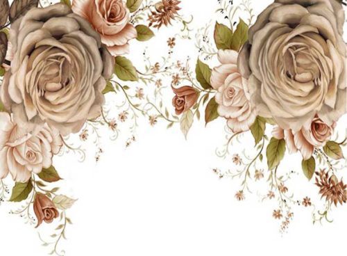 پوستر دیواری سه بعدی ساغر سفید کد 3DF-069 2 پوستر دیواری سه بعدی ساغر سفید کد 3DF-069