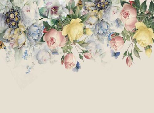 پوستر دیواری دسته گل رز کد 3DF-176 2 پوستر دیواری دسته گل رز کد 3DF-176