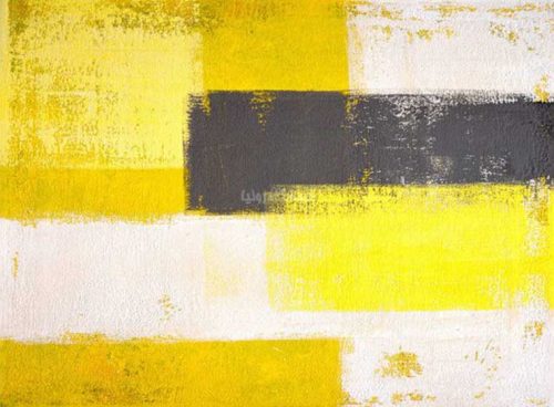 پوستر دیواری سه بعدی انتزاعی زرد کد AB-033 2 پوستر دیواری سه بعدی انتزاعی زرد کد AB-033