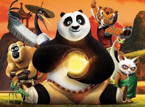 پوستر دیواری کودک سه بعدی پاندای کونگ فوکار کد CN-019 2 پوستر دیواری کودک سه بعدی پاندای کونگ فوکار کد CN-019