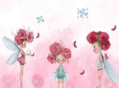 پوستر دیواری فرشته کوچولو کد CN-078 2 پوستر دیواری فرشته کوچولو کد CN-078