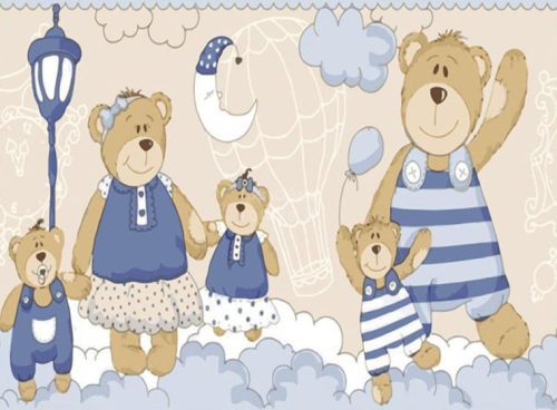 پوستر دیواری اتاق کودک کد CN-082 2 پوستر دیواری اتاق کودک کد CN-082