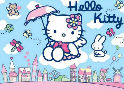 پوستر دیواری هلو کیتی کد CN-116 2 پوستر دیواری هلو کیتی کد CN-116
