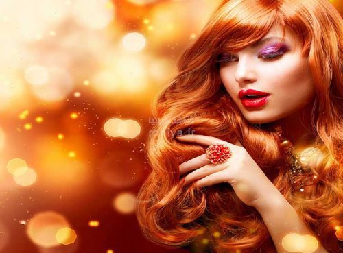 پوستر دیواری فشن سه بعدی موهای طلایی کد FS-050 2 پوستر دیواری فشن سه بعدی موهای طلایی کد FS-050