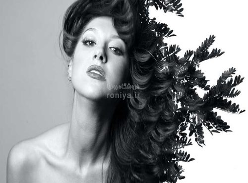 پوستر دیواری فشن سه بعدی شینیون با برگ ها کد FS-082 2 پوستر دیواری فشن سه بعدی شینیون با برگ ها کد FS-082