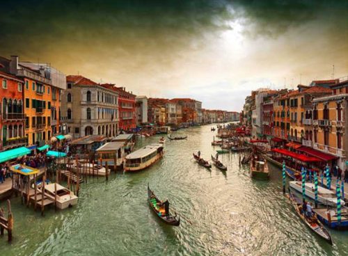 پوستر دیواری سه بعدی گرند کانال ونیز کد LS-003 2 پوستر دیواری سه بعدی گرند کانال ونیز کد LS-003