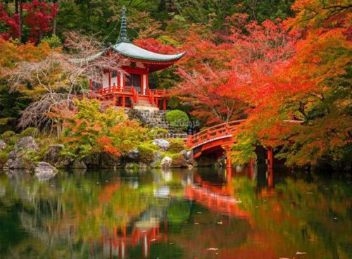 پوستر دیواری سه بعدی چشم انداز معبد کد LS-033 2 پوستر دیواری سه بعدی چشم انداز معبد کد LS-033