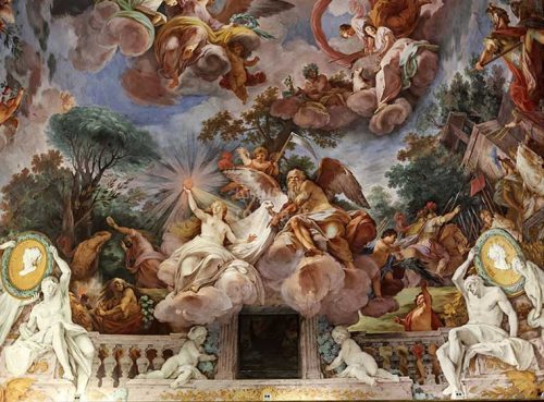 پوستر سقفی سه بعدی فرشتگان کد LS-074 2 پوستر سقفی سه بعدی فرشتگان کد LS-074