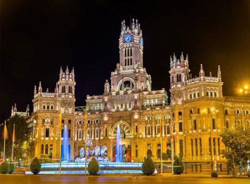 پوستر دیواری چشم انداز سه بعدی مادرید کد LS-083 2 پوستر دیواری چشم انداز سه بعدی مادرید کد LS-083