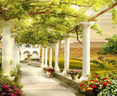 پوستر دیواری سه بعدی چشم انداز منظره کد LS-086