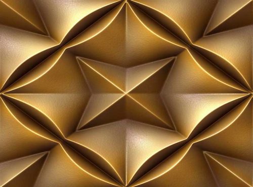 پوستر دیواری لوکس سه بعدی لوزی طلایی کد lx-012 2 پوستر دیواری لوکس سه بعدی لوزی طلایی کد lx-012