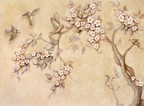 پوستر دیواری پرستوهای بهار کد LX-68 2 پوستر دیواری پرستوهای بهار کد LX-68