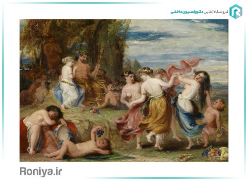 پوستر دیواری سه بعدی نقاشی رقص کد RT-031