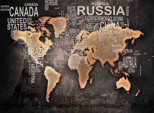 پوستر دیواری نقشه زمین کد RT-109 2 پوستر دیواری نقشه زمین کد RT-109