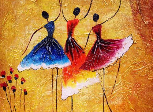 پوستر دیواری ورزشی سه بعدی رقص کد SP-017