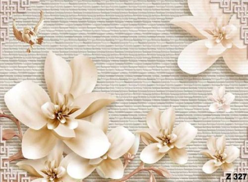پوستر دیواری گل برجسته کد Z327 3 پوستر دیواری گل برجسته کد Z327