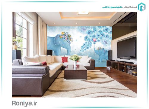 پوستر دیواری فیل و مامان کد Z45 2 پوستر دیواری فیل و مامان کد Z45