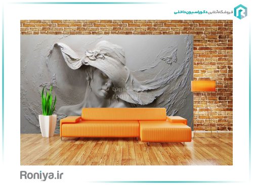 پوستر دیواری طرح مجسمه برجسته کد Z513 2 پوستر دیواری طرح مجسمه