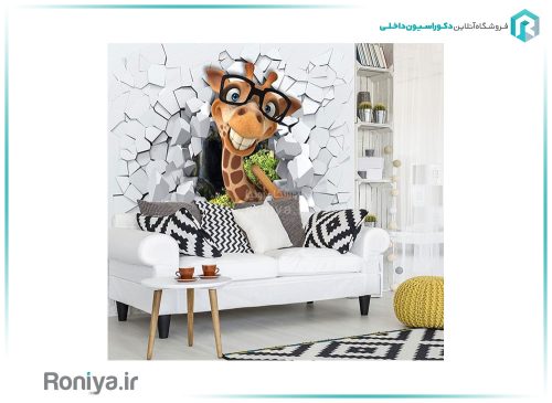پوستر دیواری سه بعدی کودک کد Z654 2 پوستر دیواری سه بعدی کودک کد Z654