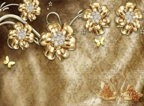 پوستر کلاسیک گل برای پذیرایی کد 3DF-254 7 پوستر کلاسیک گل برای پذیرایی کد 3DF-254