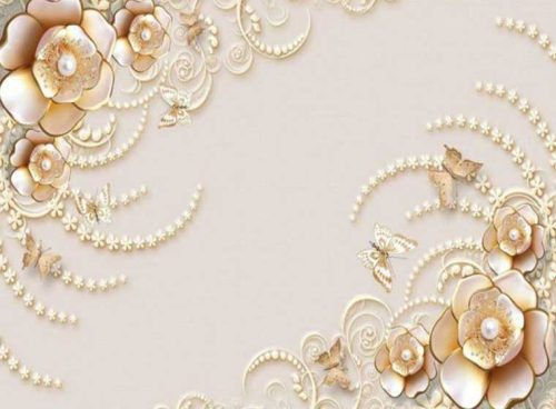 پوستر گل پذیرایی کد 3DF-272 5 پوستر گل پذیرایی کد 3DF-272