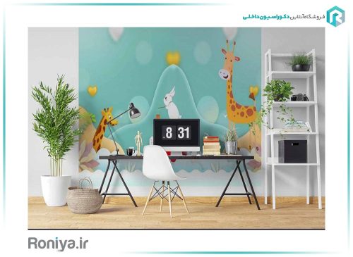 پوستر دیواری اتاق کودک کد CN-0109 4 پوستر دیواری اتاق کودک کد CN-0109